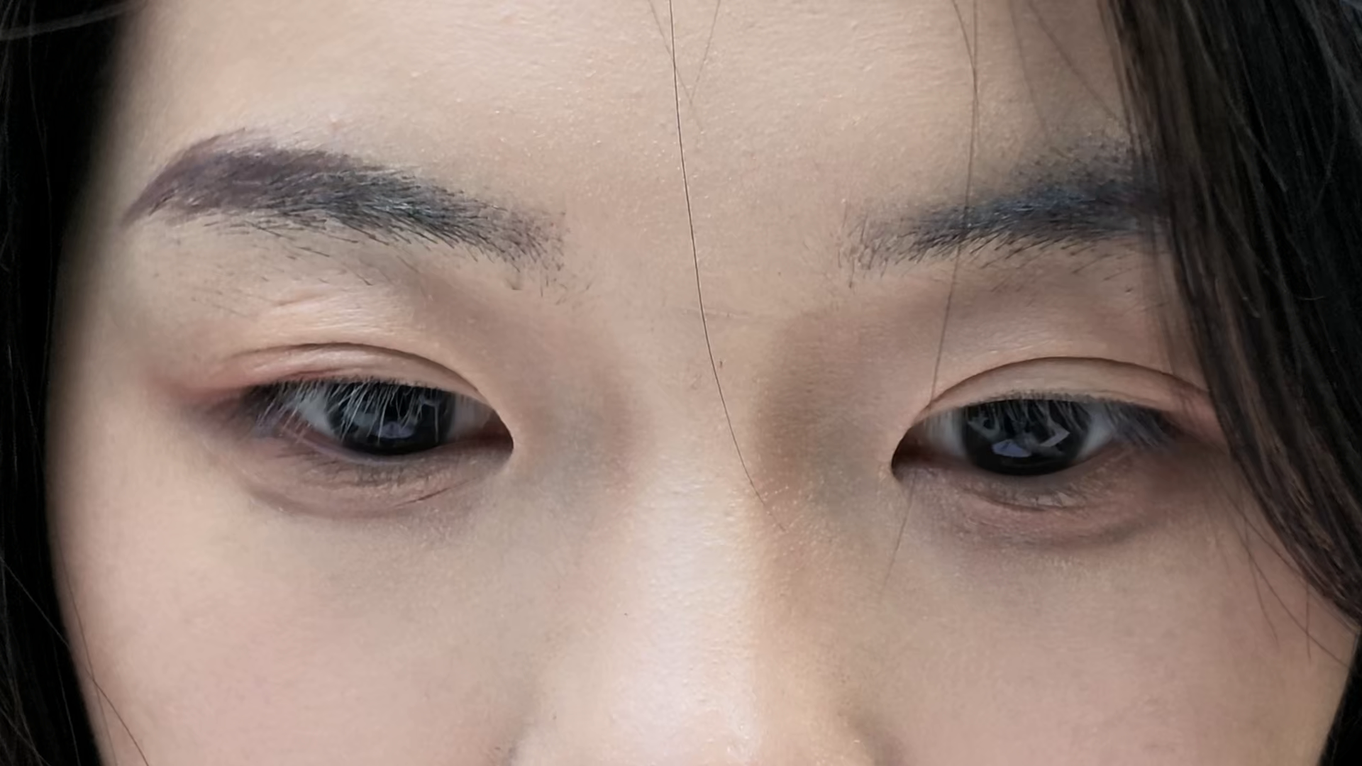 效果细节：人物眼神特写