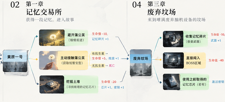 黄原一号与废弃坟场的流程