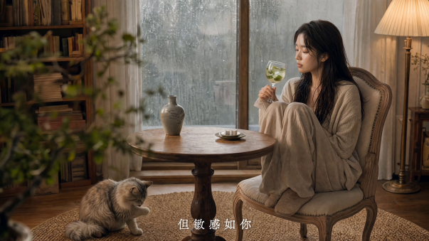 广告画面二:敏感的生活瞬间