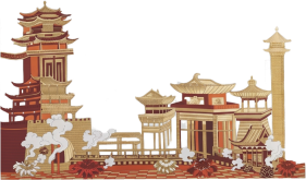 殿宇群元素