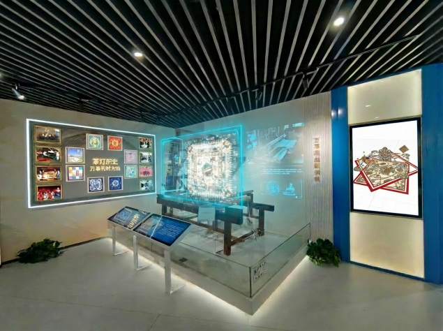空间实景效果图(织机展项落地实景)